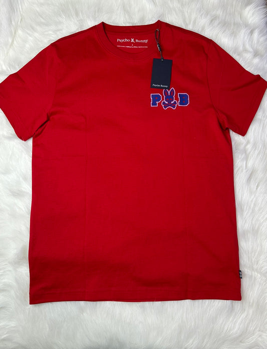 Huntley Graphic Tee (B Red)