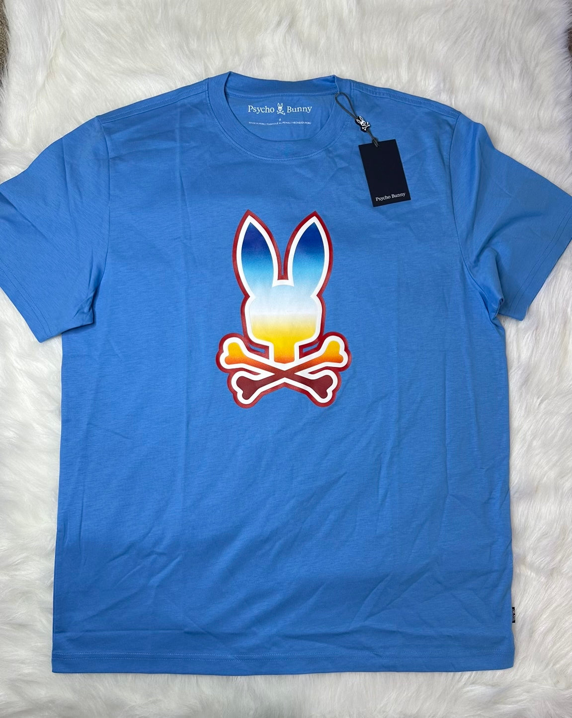 Guy Graphic Tee (cool blue)