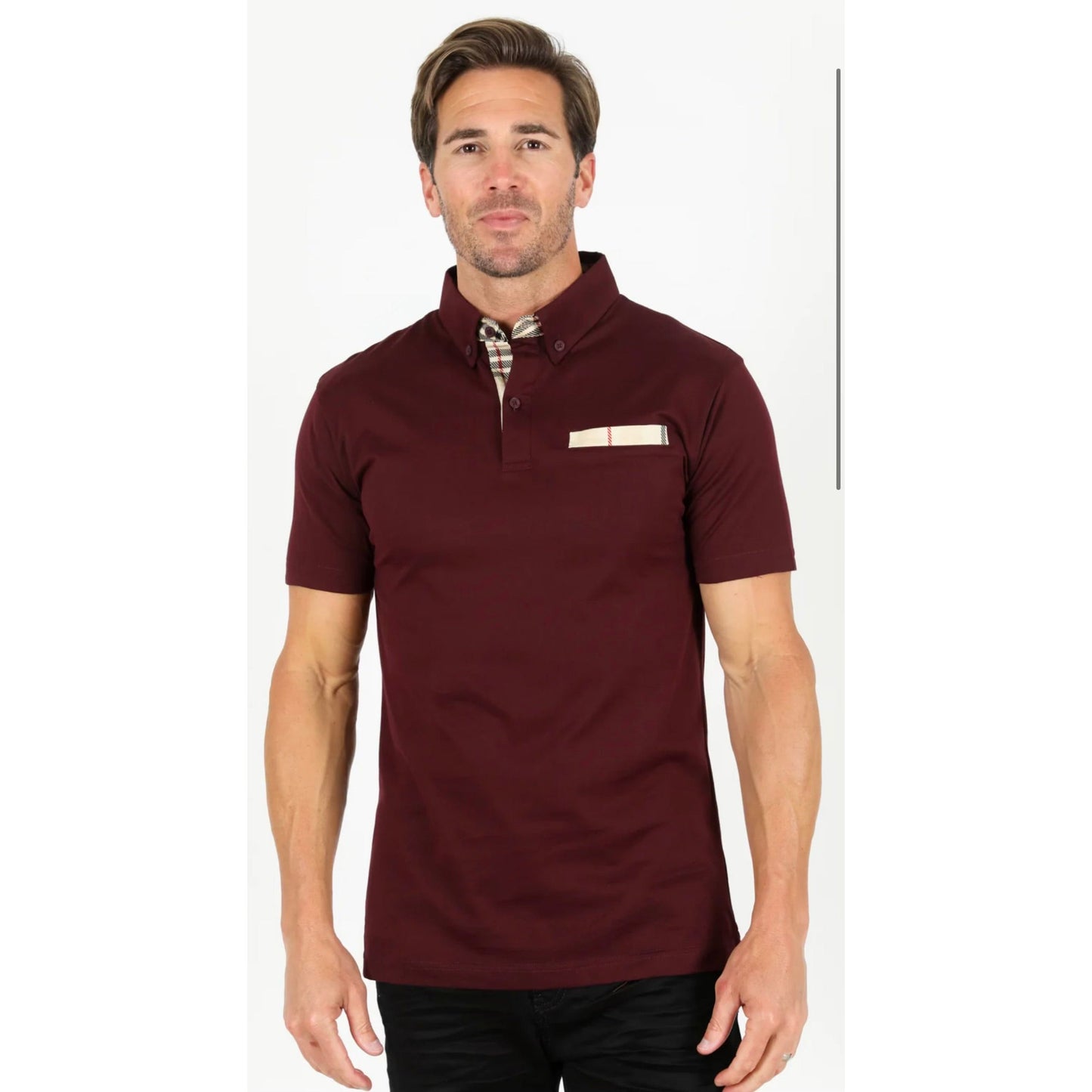 La Belika Polo Burgundy